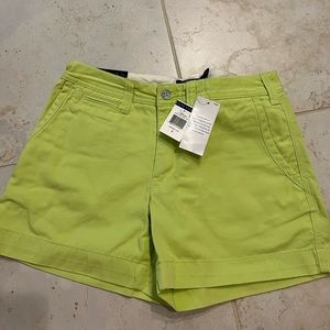 NWT Polo Ralph Lauren Casino Lime Shorts